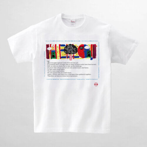 [ネット先行]<span>数量限定</span>「asatte message」Tシャツ